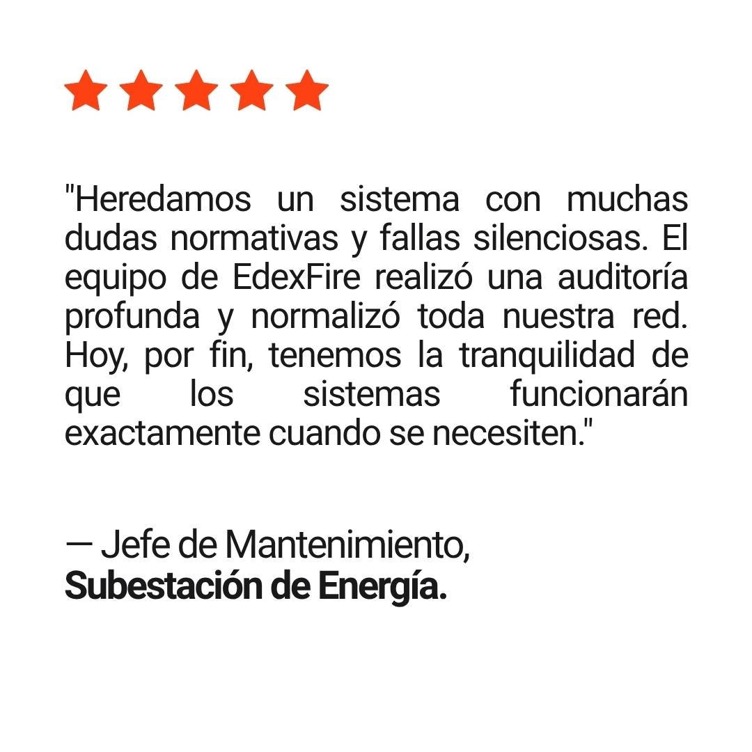Testimonios EdexFire 32