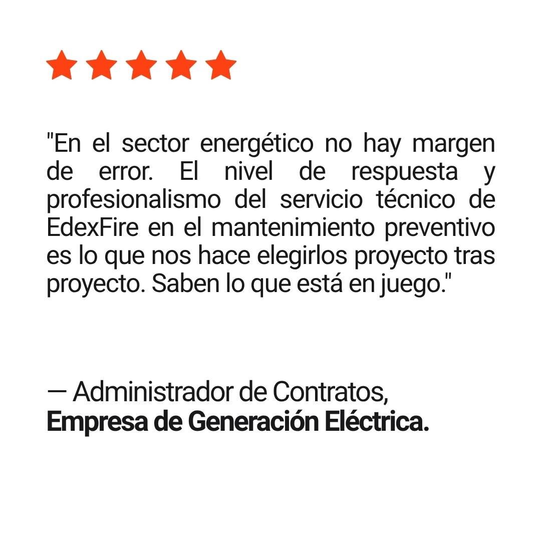 Testimonios EdexFire 35
